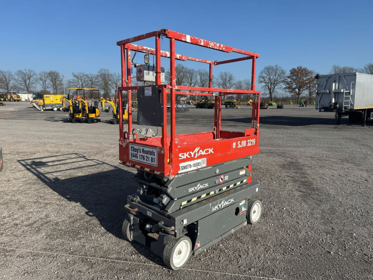 2016 Skyjack SJIII-3219 Elevador Tipo Plataforma de Tijera Eléctrica #01