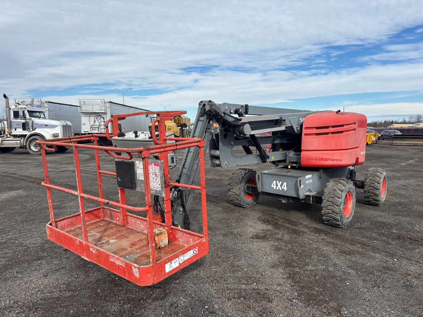 2017 Skyjack SJ46AJ 4WD Elevador Articulado  46 ft – Capacidad 500 lb 4x4